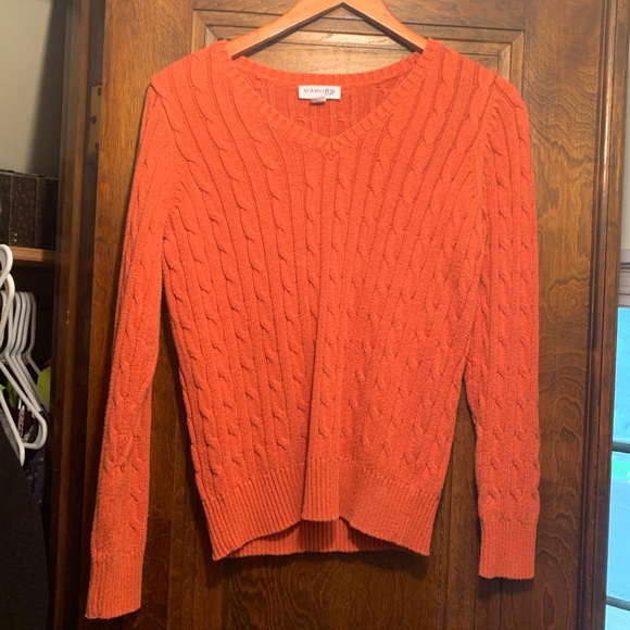 Vintage orange sweater - Picture 1 of 2